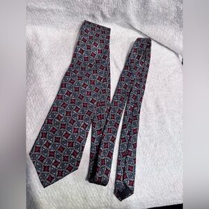 Cromley & Finch London - All Silk Necktie - Vintage Geometric